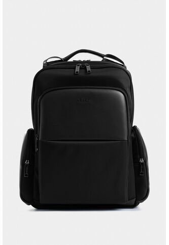 Tula Morral Caval De Lona Y Cuero Para Hombre Confort Tula Morral Caval De Lona Y Cuero Para Hombre Confort Negro VÉLEZ Vélez