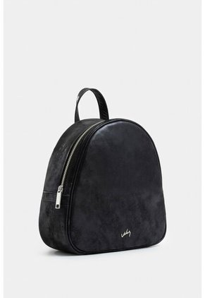 Morral Magnolia De Cuero Para Mujer Estructurado Morral Magnolia De Cuero Para Mujer Estructurado Negro Vélez