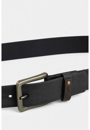 Cinturón Unifaz Wilde De Cuero Para Hombre Pasador Con Sobrepuesto Cinturón Unifaz Wilde De Cuero Para Hombre Pasador Con Sobrepuesto Negro 38 VÉLEZ