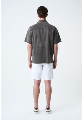 Bermuda Acacia En Drill Para Hombre Silueta Amplia Bermuda Acacia En Drill Para Hombre Silueta Amplia Blanco 34 VÉLEZ