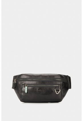 Riñonera Tivoli De Cuero Para Hombre Reata En Nylon Negro Riñonera Tivoli De Cuero Para Hombre Reata En Nylon Negro VÉLEZ