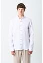Camisa Manga Larga Semi Fitted Para Hombre Roma Camisa Manga Larga Semi Fitted Para Hombre Roma Blanco S VÉLEZ de Vélez