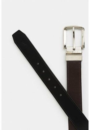 Cinturón Doble Faz Austen De Cuero Para Hombre Costuras Decorativas Bordes Cinturón Doble Faz Austen De Cuero Para Hombre Costuras Decorativas Bordes Cafe 44 VÉLEZ