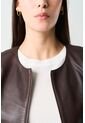 Chaqueta De Cuero Para Mujer Denver Chaqueta De Cuero Para Mujer Denver Cafe XL VÉLEZ de Vélez