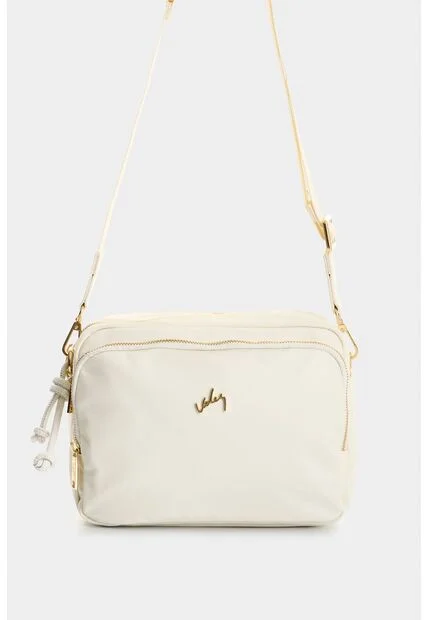 Manos Libres En Lona Y Cuero Para Mujer Square Manos Libres En Lona Y Cuero Para Mujer Square Blanco VÉLEZ
