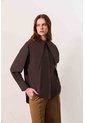 Camisa Manga Larga Para Mujer Luma Camisa Manga Larga Para Mujer Luma Cafe M VÉLEZ de Vélez