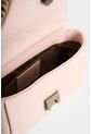 Bandolera Mini Lili De Cuero Con Flecos Y Taches Para Mujer Bandolera Mini Lili De Cuero Con Flecos Y Taches Para Mujer Rosado VÉLEZ de Vélez