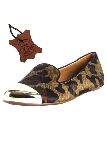 Baletas Slippers Vélez Animal Print