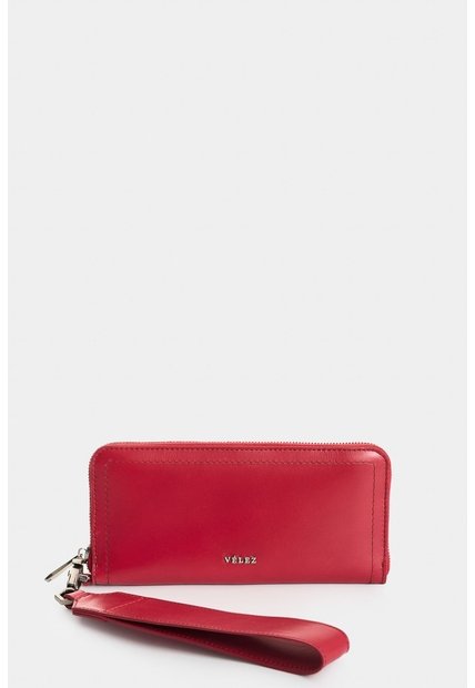 Portachequera En Cuero Para Mujer Arezzo Portachequera En Cuero Para Mujer Arezzo Rojo VÉLEZ