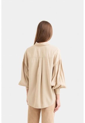 Camisa Oversized Utilitaria ágata Para Mujer Manga Larga Camisa Oversized Utilitaria ágata Para Mujer Manga Larga Arena S Vélez