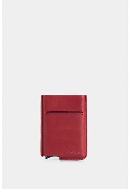 Porta Documentos De Cuero Miniwallet Porta Documentos De Cuero Miniwallet Rojo Vélez