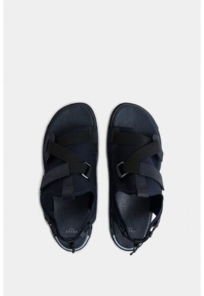 Sandalia Halo 2 De Cuero Y Neopreno Para Hombre Silueta Deportiva Sandalia Halo 2 De Cuero Y Neopreno Para Hombre Silueta Deportiva Azul Oscuro 38 Vélez