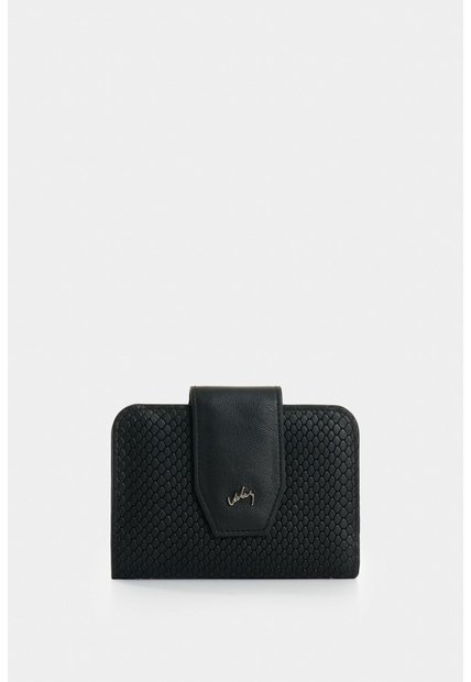 Billetera De Cuero Grabado Para Mujer Hiedra Billetera De Cuero Grabado Para Mujer Hiedra Negro VÉLEZ