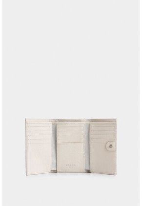 Billetera Real De Cuero Folia Para Mujer Efecto Con Monedero Billetera Real De Cuero Folia Para Mujer Efecto Con Monedero Plata Vélez