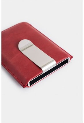 Porta Documentos De Cuero Miniwallet Porta Documentos De Cuero Miniwallet Rojo Vélez