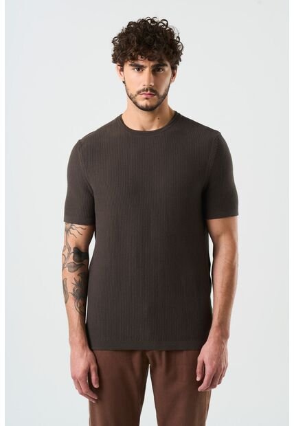 Camiseta Lucca Manga Corta Para Hombre Cuello Redondo Camiseta Lucca Manga Corta Para Hombre Cuello Redondo Verde Oliva L VÉLEZ