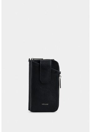 Porta Chequera Ibiza De Cuero Para Mujer Multifunción Porta Chequera Ibiza De Cuero Para Mujer Multifunción Negro VÉLEZ