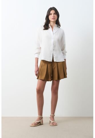 Camisa Peonia Para Mujer Manga Murciélago Camisa Peonia Para Mujer Manga Murciélago Perla M VÉLEZ Vélez