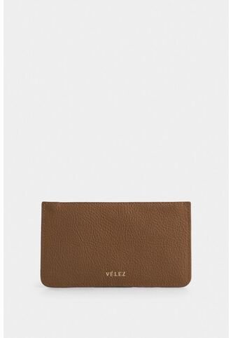 Porta Tarjetas Ava De Cuero Para Mujer Detalle Jacquard Porta Tarjetas Ava De Cuero Para Mujer Detalle Jacquard Miel VÉLEZ Vélez