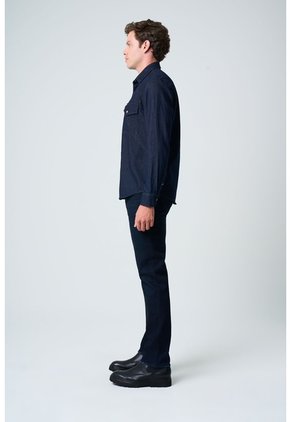 Jean Sirio De Algodón Orgánico Para Hombre Silueta Semi Ajustada Jean Sirio De Algodón Orgánico Para Hombre Silueta Semi Ajustada Azul 42 VÉLEZ