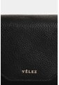 Billetera Porta Chequera De Cuero Para Mujer Damasco 2 Billetera Porta Chequera De Cuero Para Mujer Damasco 2 Negro VÉLEZ de Vélez