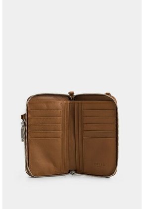 Porta Chequera Ibiza De Cuero Para Mujer Multifunción Porta Chequera Ibiza De Cuero Para Mujer Multifunción Miel VÉLEZ