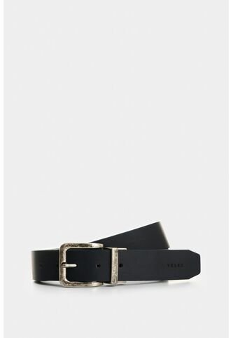 Cinturón Doble Faz De Cuero Para Hombre Efos Cinturón Doble Faz De Cuero Para Hombre Efos Azul Oscuro 34 VÉLEZ Vélez