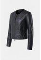Chaqueta De Cuero Para Mujer Denver Chaqueta De Cuero Para Mujer Denver Negro XL VÉLEZ de Vélez