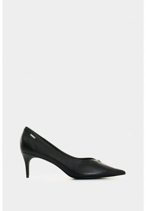 Tacones Jacinto De Cuero Para Mujer Stiletto Tacones Jacinto De Cuero Para Mujer Stiletto Negro 38 VÉLEZ