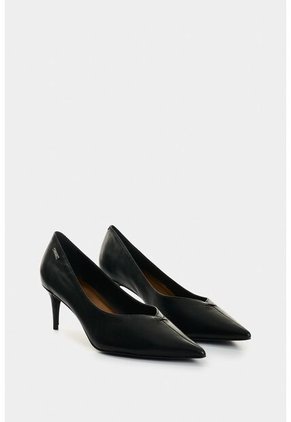 Tacones Jacinto De Cuero Para Mujer Stiletto Tacones Jacinto De Cuero Para Mujer Stiletto Negro 38 VÉLEZ