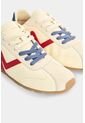 Tenis En Cuero Para Hombre Blooms Tenis En Cuero Para Hombre Blooms Crema 46 VÉLEZ de Vélez