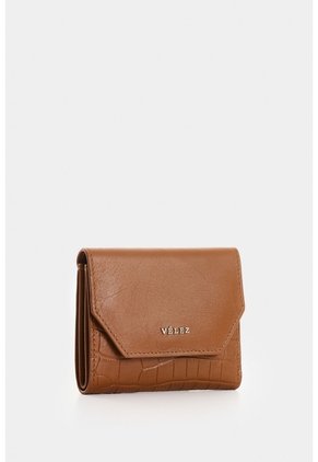 Billetera En Cuero Para Mujer Acari Billetera En Cuero Para Mujer Acari Miel VÉLEZ