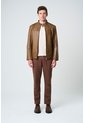 Chaqueta Bosa De Cuero Para Hombre Fit Semi Holgado Chaqueta Bosa De Cuero Para Hombre Fit Semi Holgado Miel L VÉLEZ de Vélez