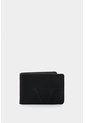 Billetera Alden De Cuero Para Hombre Monogram Billetera Alden De Cuero Para Hombre Monogram Negro VÉLEZ de Vélez