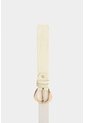 Cinturón Unifaz De Cuero Para Mujer Astra Cinturón Unifaz De Cuero Para Mujer Astra Blanco L VÉLEZ de Vélez