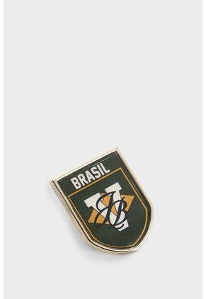 Pin Escudo Con Resina Pin Escudo Con Resina Verde VÉLEZ