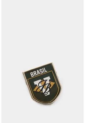 Pin Escudo Con Resina Pin Escudo Con Resina Verde VÉLEZ