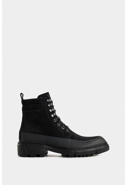 Botas Neu De Cuero Para Hombre Suela Tractorada Botas Neu De Cuero Para Hombre Suela Tractorada Negro 43 Vélez