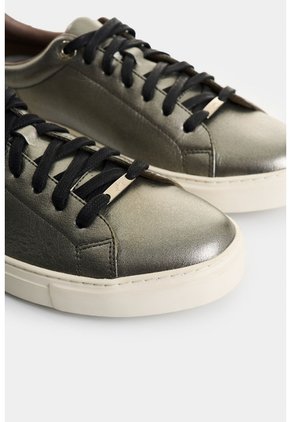 Tenis De Cuero Folia Para Mujer Oda Tenis De Cuero Folia Para Mujer Oda Grafito 36 VÉLEZ