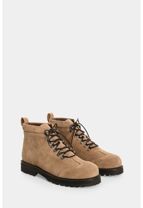 Botas Tipo Hiking En Cuero Gamuzado Para Hombre Cayena Botas Tipo Hiking En Cuero Gamuzado Para Hombre Cayena Tabaco 41 VÉLEZ