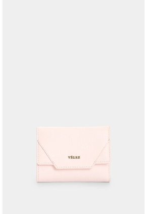 Billetera En Cuero Para Mujer Taupe Billetera En Cuero Para Mujer Taupe Rosado VÉLEZ