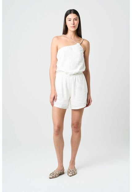 Enterizo Casiopea Para Mujer Detalle Trenzado Enterizo Casiopea Para Mujer Detalle Trenzado Crema 10 Vélez