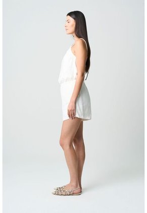 Enterizo Casiopea Para Mujer Detalle Trenzado Enterizo Casiopea Para Mujer Detalle Trenzado Crema 10 Vélez