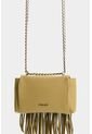 Bandolera Mini Lili De Cuero Con Flecos Y Taches Para Mujer Bandolera Mini Lili De Cuero Con Flecos Y Taches Para Mujer Verde Oliva VÉLEZ de Vélez