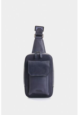 Manos Libres Lyra De Cuero Para Hombre Efecto Encerado Manos Libres Lyra De Cuero Para Hombre Efecto Encerado Azul Oscuro VÉLEZ Vélez