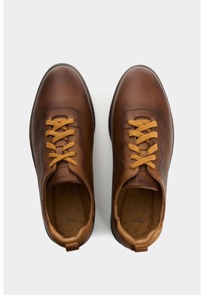 Zapato De Cordón En Cuero Envejecido Para Hombre Nacar 2.0 Zapato De Cordón En Cuero Envejecido Para Hombre Nacar 2.0 Miel 42 VÉLEZ