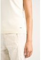 Top Tank Tejido Rectilíneo Para Mujer Manga Sisa Top Tank Tejido Rectilíneo Para Mujer Manga Sisa Crema XL VÉLEZ de Vélez