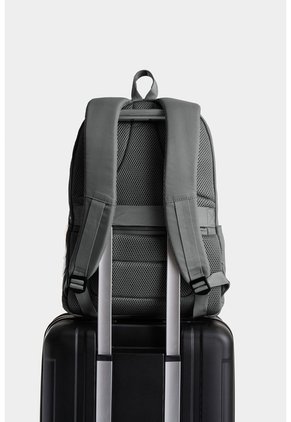 Morral Sierra En Lona Para Hombre Manija Cuero Morral Sierra En Lona Para Hombre Manija Cuero Gris VÉLEZ