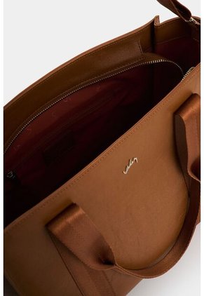 Shopping De Cuero Para Mujer Nara Shopping De Cuero Para Mujer Nara Miel VÉLEZ