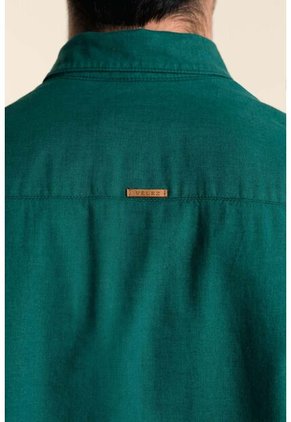 Camisa Manga Corta Para Hombre Silueta Semi Ajustada Camisa Manga Corta Para Hombre Silueta Semi Ajustada Azul Aguamarina M Vélez